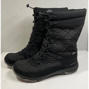 Merrell approach Tall Shell Womens Black Waterproof Insulated Winter Boots  10